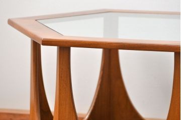 北欧家具 ビンテージ　G-PLAN(ジープラン)ヘキサゴンセンターテーブル(コーヒーテーブル)