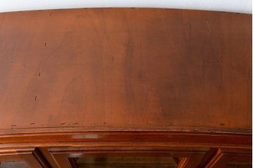 中古　ドイツMAN社製　高級2段重ねキャビネット(カップボード、収納棚)