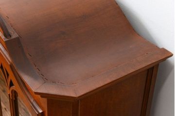 中古　ドイツMAN社製　高級2段重ねキャビネット(カップボード、収納棚)