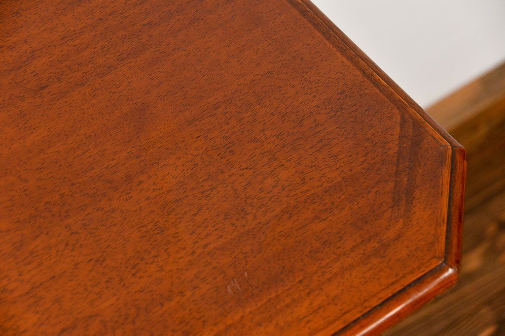 中古　ドイツMAN社製　高級2段重ねキャビネット(カップボード、収納棚)