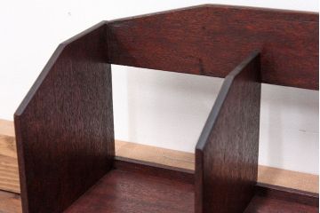 アンティーク家具　アンティーク 古い木の引き出し付き本立て　2個セット