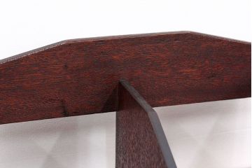 アンティーク家具　アンティーク 古い木の引き出し付き本立て　2個セット