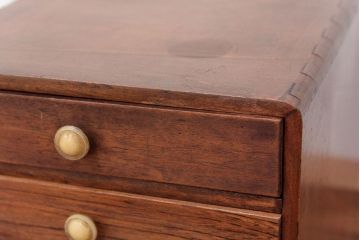 レトロ家具　昭和レトロ とても小さなアンティーク五段小引き出し