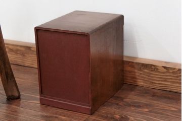 レトロ家具　昭和レトロ とても小さなアンティーク五段小引き出し
