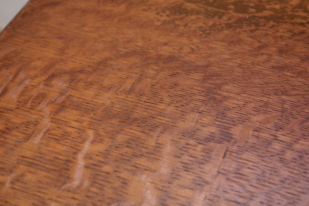 アンティーク家具　アンティーク ネームプレート取っ手のナラ材 五段小引き出し