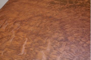 アンティーク家具　アンティーク ネームプレート取っ手のナラ材 五段小引き出し