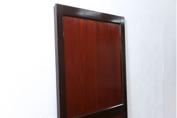 古民具・骨董 状態の良い黒枠仕上げの帯戸1枚