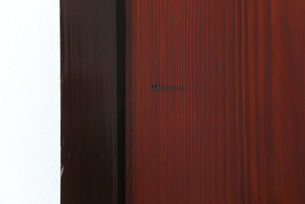 古民具・骨董 状態の良い黒枠仕上げの帯戸1枚