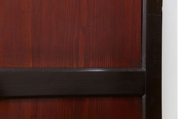 古民具・骨董 状態の良い黒枠仕上げの帯戸1枚