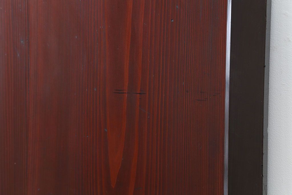 古民具・骨董 状態の良い黒枠仕上げの帯戸1枚