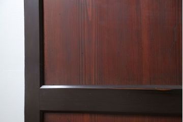 古民具・骨董 状態の良い黒枠仕上げの帯戸2枚セット(1)