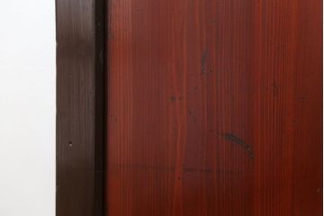 古民具・骨董 状態の良い黒枠仕上げの帯戸2枚セット(2)