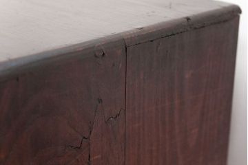 アンティーク家具　アンティーク 古い木の使い込まれた五段小引き出し