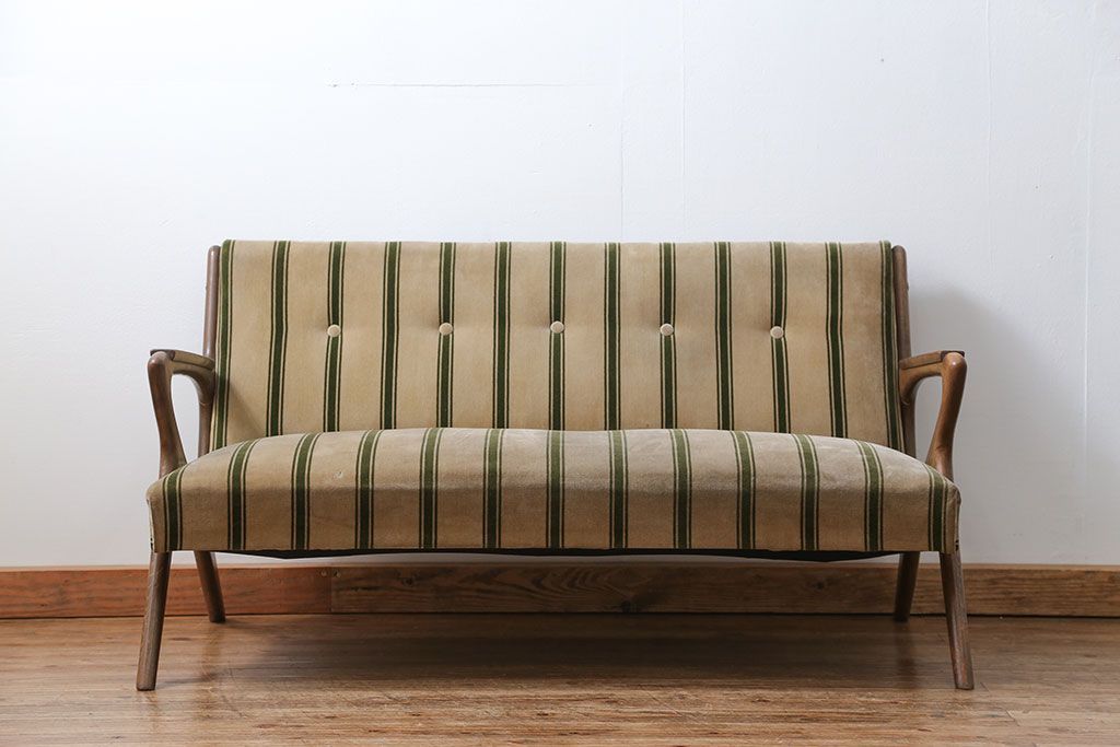 1960年代　レトロソファ　② 公式】アンティーク家具ラフジュ工房商品詳細ページレトロ家具
