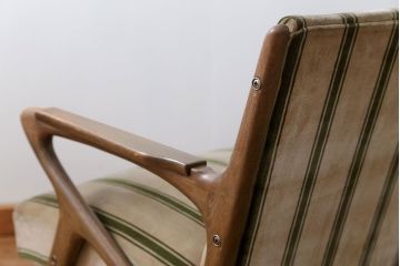 レトロ家具　昭和レトロ 1960年代　ミッドセンチュリー レトロな2人掛けソファ