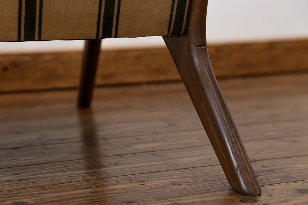 レトロ家具　昭和レトロ 1960年代　ミッドセンチュリー レトロな2人掛けソファ