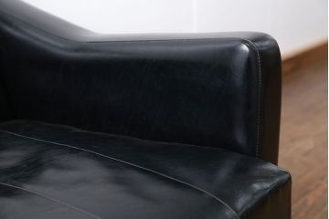 レトロ家具　昭和レトロ 1960〜70年代　レトロでシックな1Pソファ(ラウンジチェア)