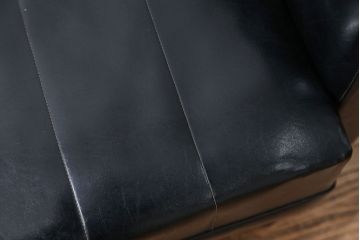 レトロ家具　昭和レトロ 1960〜70年代　レトロでシックな1Pソファ(ラウンジチェア)