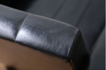 レトロ家具　昭和レトロ 1960〜70年代　レトロでシックな1Pソファ(ラウンジチェア)