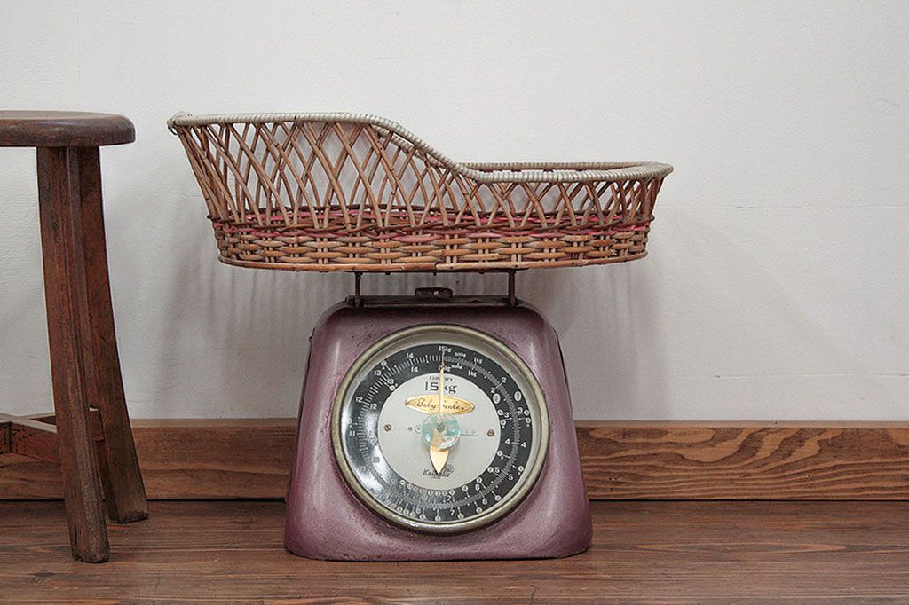 昭和レトロ ベビースケール 測り 15キロ アンティーク 公式】アンティーク家具ラフジュ工房商品詳細ページアンティーク