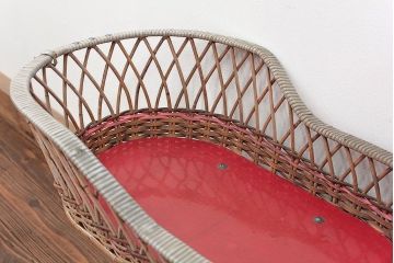 アンティーク雑貨　昭和レトロ かわいいベビースケール(赤ちゃん体重計、ベビー秤)