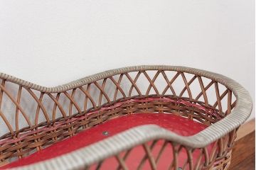 アンティーク雑貨　昭和レトロ かわいいベビースケール(赤ちゃん体重計、ベビー秤)