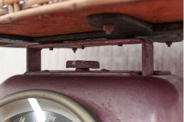 アンティーク雑貨　昭和レトロ かわいいベビースケール(赤ちゃん体重計、ベビー秤)