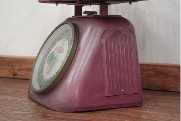 アンティーク雑貨　昭和レトロ かわいいベビースケール(赤ちゃん体重計、ベビー秤)