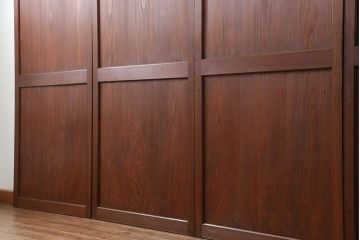 古民具・骨董 状態の良いキレイな帯戸4枚セット(板戸、建具)