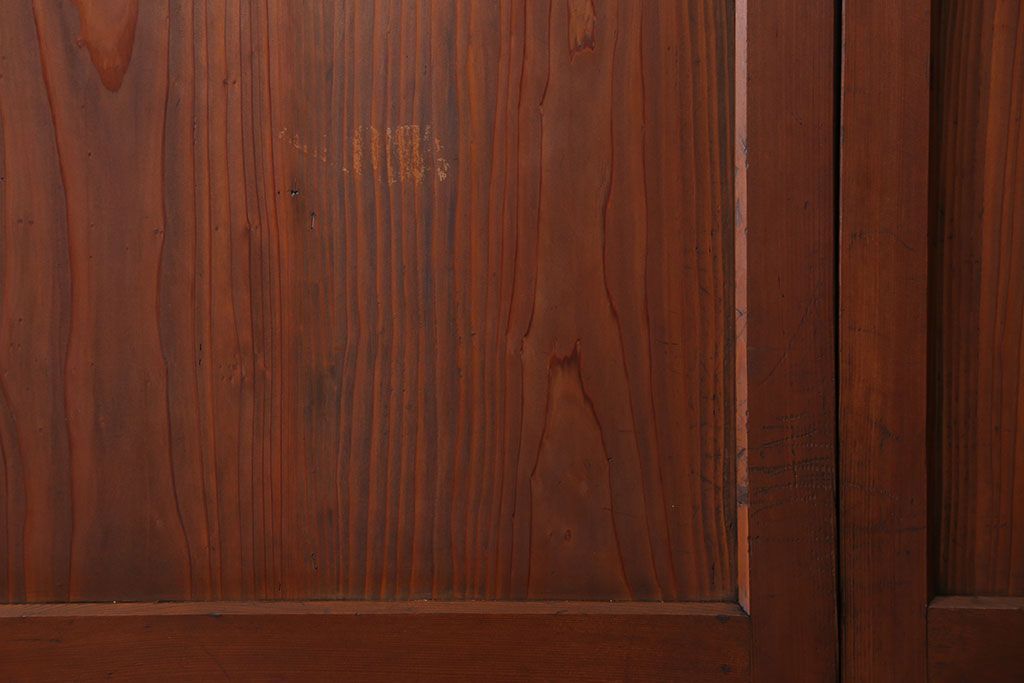 古民具・骨董 状態の良いキレイな帯戸4枚セット(板戸、建具)