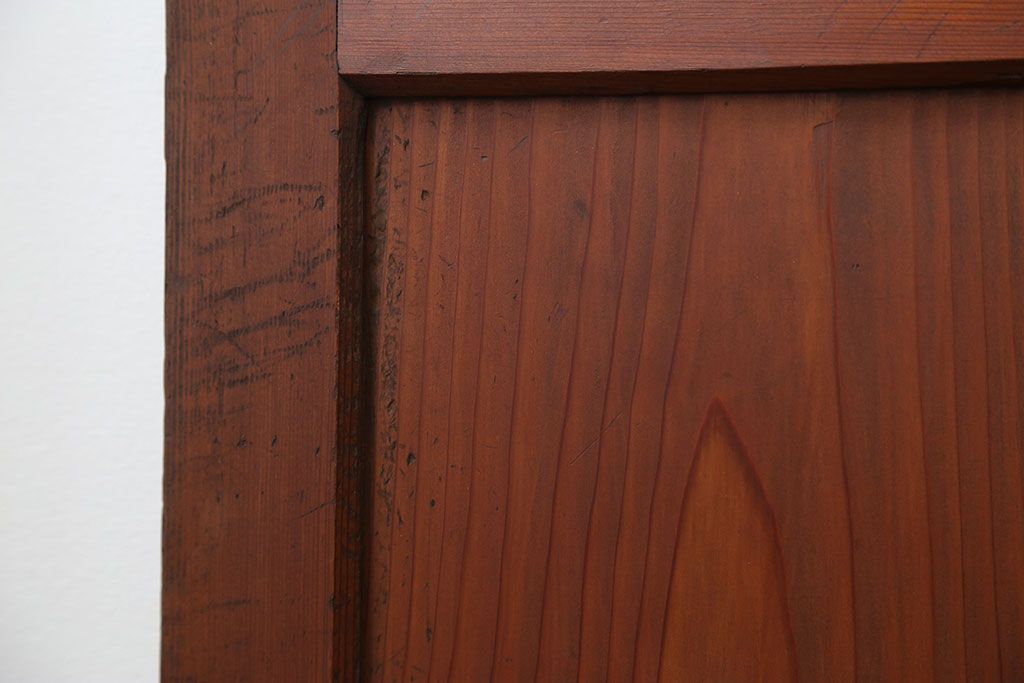 古民具・骨董 状態の良いキレイな帯戸4枚セット(板戸、建具)