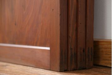 古民具・骨董 状態の良いキレイな帯戸4枚セット(板戸、建具)