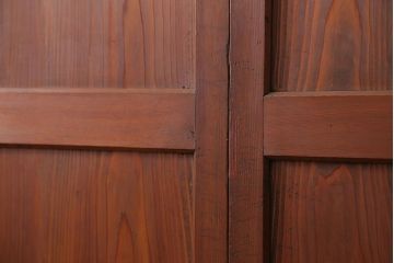 古民具・骨董 状態の良いキレイな帯戸4枚セット(板戸、建具)
