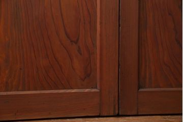 古民具・骨董 状態の良いキレイな帯戸4枚セット(板戸、建具)