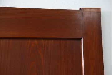 古民具・骨董 美品　厚い框組みの重厚な帯戸4枚セット