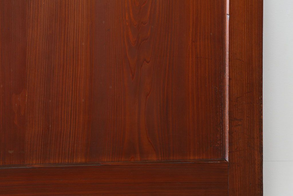 古民具・骨董 美品　厚い框組みの重厚な帯戸4枚セット