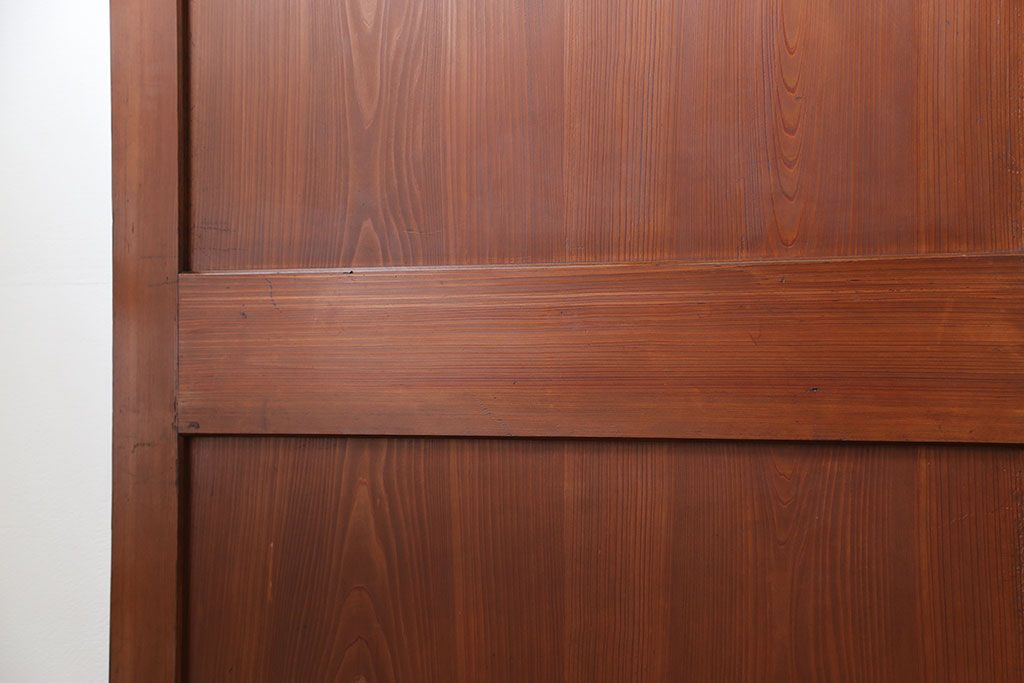 古民具・骨董 美品　厚い框組みの重厚な帯戸4枚セット