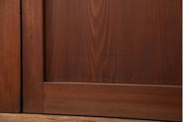 古民具・骨董 美品　厚い框組みの重厚な帯戸4枚セット