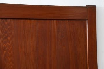 古民具・骨董 美品　厚い框組みの重厚な帯戸4枚セット