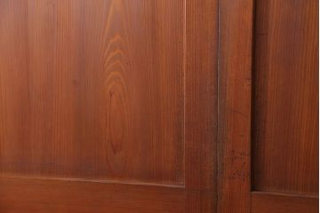 古民具・骨董 美品　厚い框組みの重厚な帯戸4枚セット