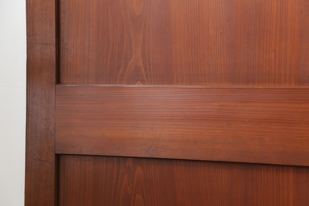 古民具・骨董 美品　厚い框組みの重厚な帯戸4枚セット