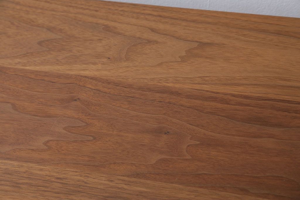 中古　インテリアショップ　リアルスタイル製(Real Style)ウォールナットサイドテーブル(センターテーブル、コンソールテーブル)