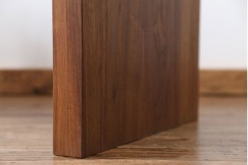 中古　インテリアショップ　リアルスタイル製(Real Style)ウォールナットサイドテーブル(センターテーブル、コンソールテーブル)