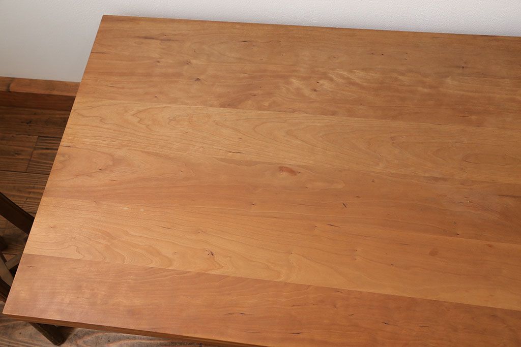 中古　インテリアショップ　リアルスタイル製(Real Style)ブラックチェリー　センターテーブル　定価約20万円