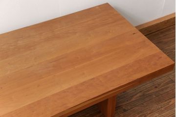 中古　インテリアショップ　リアルスタイル製(Real Style)ブラックチェリー　センターテーブル　定価約20万円