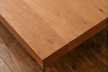 中古　インテリアショップ　リアルスタイル製(Real Style)ブラックチェリー　センターテーブル　定価約20万円