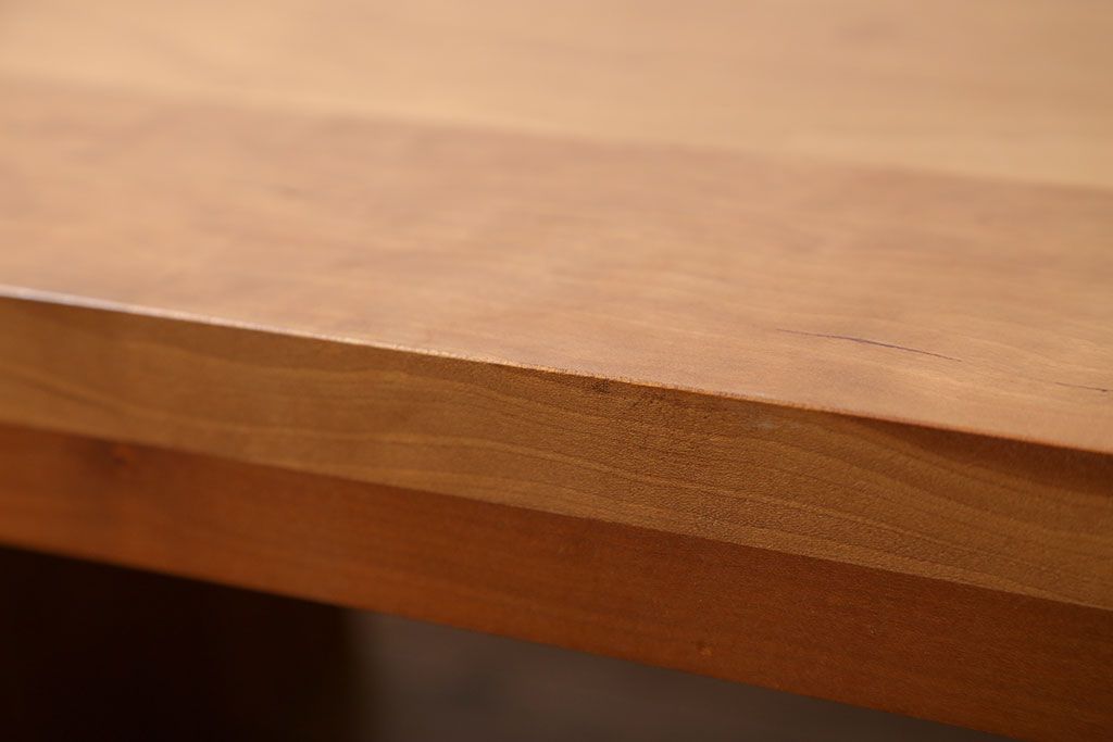 中古　インテリアショップ　リアルスタイル製(Real Style)ブラックチェリー　センターテーブル　定価約20万円