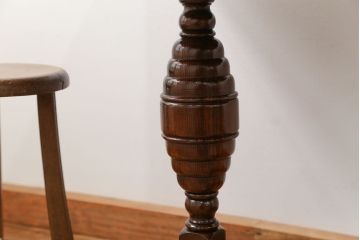 ヴィンテージ家具　イギリスビンテージ　小さなドローリーフテーブル(エクステンションテーブル)