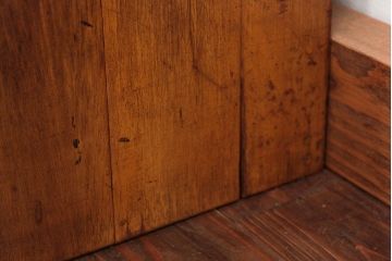 アンティーク家具　アンティーク 使い込まれた味のある7段小引き出し(小物入れ)