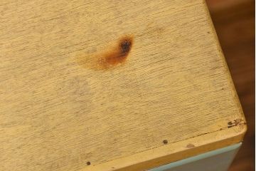 レトロ家具　昭和レトロ 1970年代　ポップなカラーチェスト(ドロワー、引き出し、タンス)